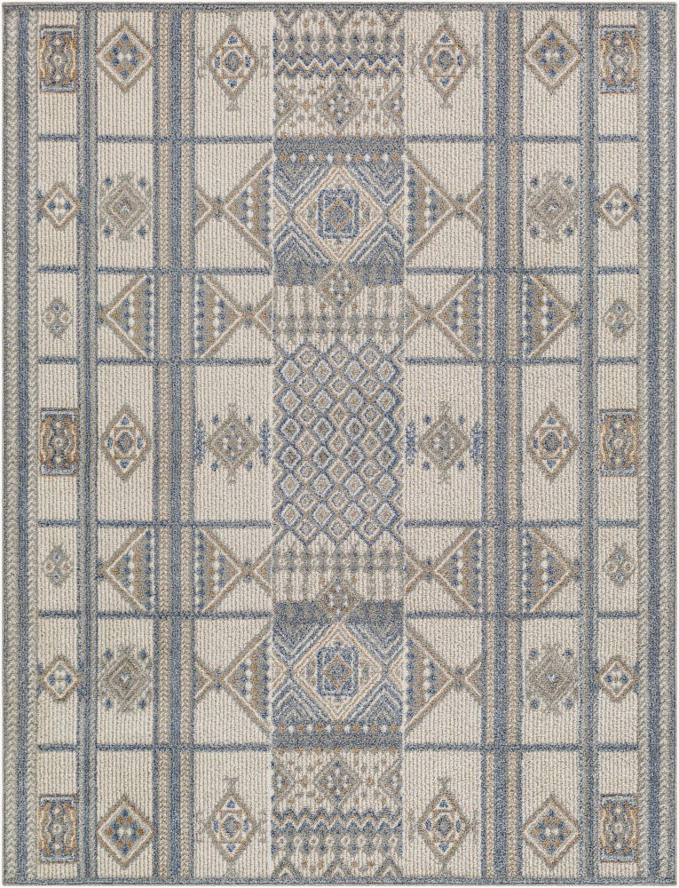Delphi Machine Woven Rug, by Surya, 6'11.86" length x 5'2.99" width