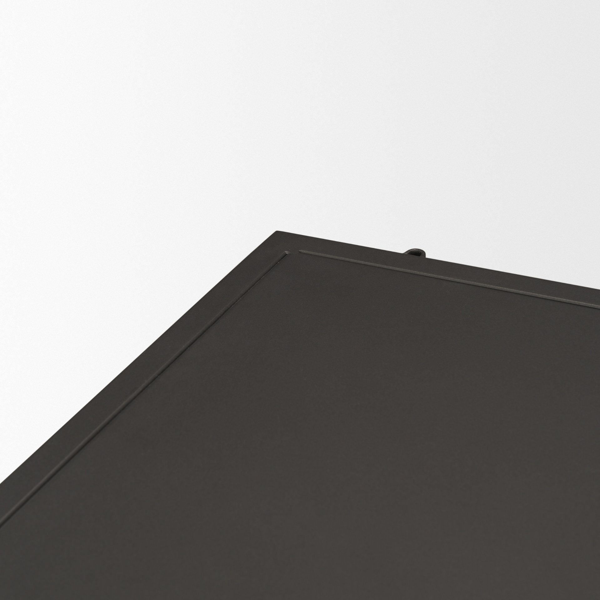 Roxdale Acid Washed Iron Metal Accent Cabinet, Cabinets & Chest by Mercana, 41" length x 18" width x 29.5" height View 8