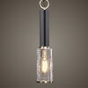 Jarsdel 1 Light Industrial Mini Pendant, Mini Light Pendant by Uttermost, 4.5" width x 23.25" height x 4.5" diameter thumbnail 3
