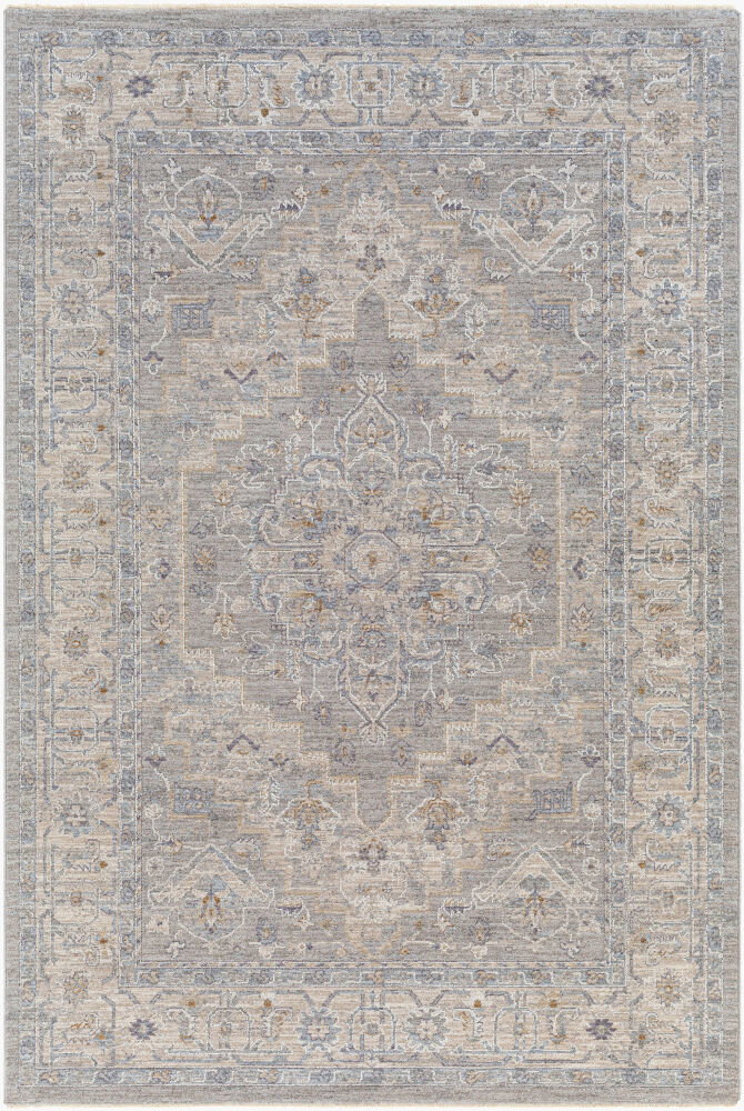 Avant Garde Machine Woven Rug, by Surya, 7'4.58" length x 4'11.84" width