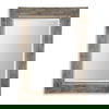 Bozeman Distressed Blue Mirror thumbnail 0