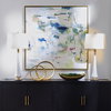 Abstract Reflections Framed Canvas, Art by Uttermost, 49.5" width x 49.5" height x 2" depth thumbnail 2