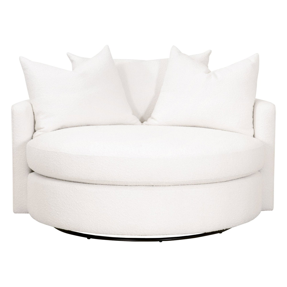 Lourne Grand Swivel Sofa Chair, Seating by Essentials for Living, 57" width x 33" height x 51" depth View 1