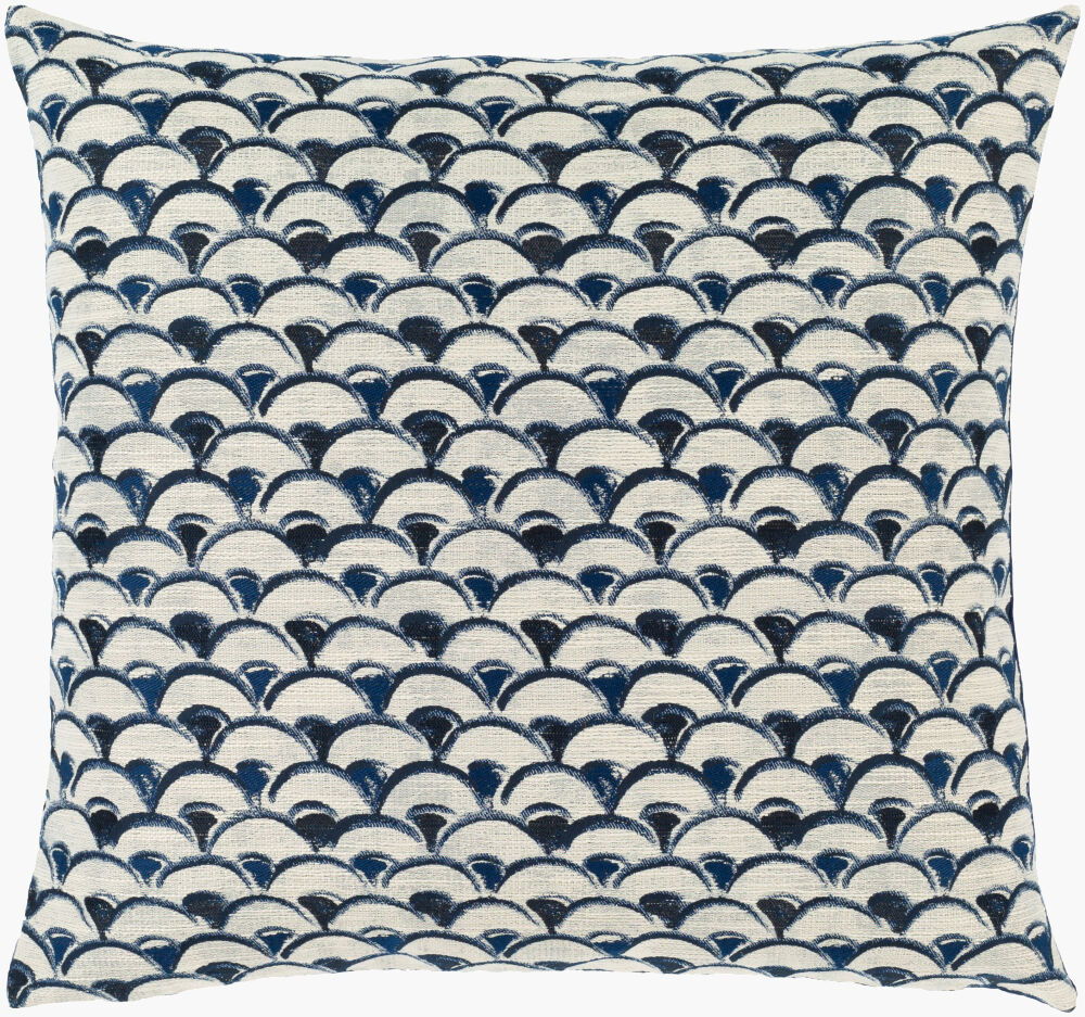 Sanya Bay Accent Pillow, Decorative Pillow by Surya, 22" length x 22" width