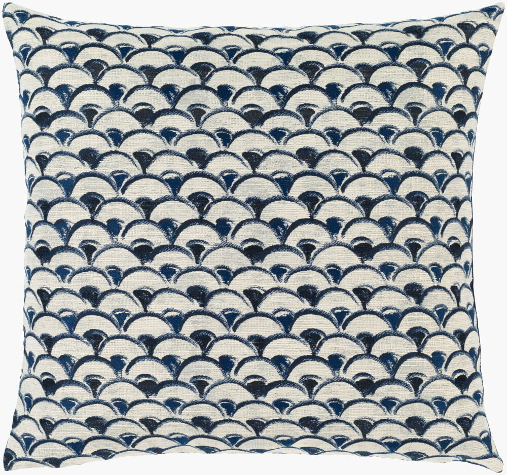 Sanya Bay Accent Pillow Down, Decorative Pillow by Surya, 22" length x 22" width