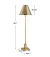 Pilot Brass Buffet Lamp thumbnail 2