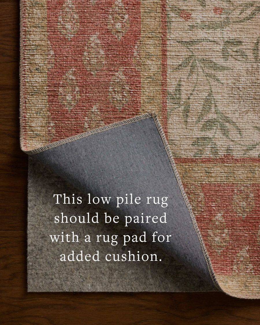 Rifle Paper Co. x Loloi Edinburgh Rug, 1'6" length x 1'6" width View 7