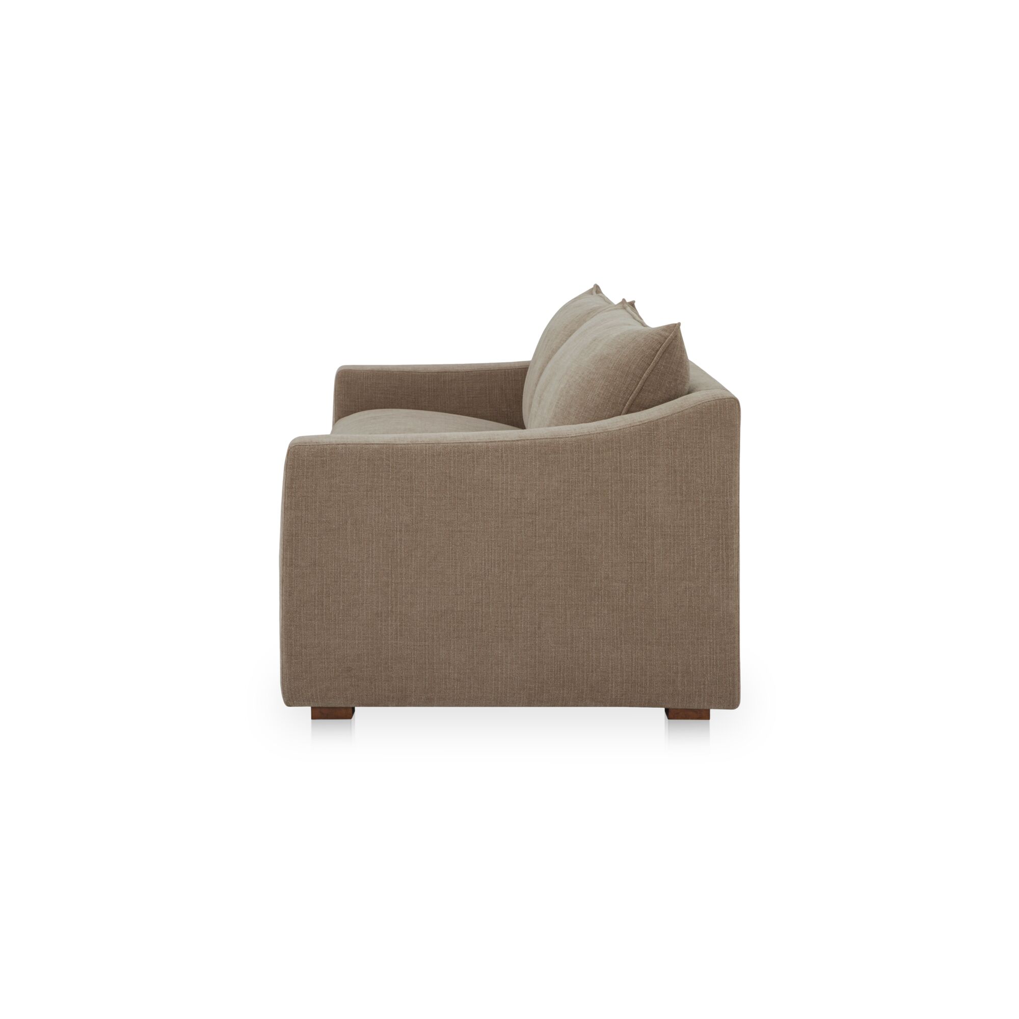Farrow Sofa Taupe, Sectional Sofa by Moe's Home, 91" width x 31.5" height x 34.75" depth View 3