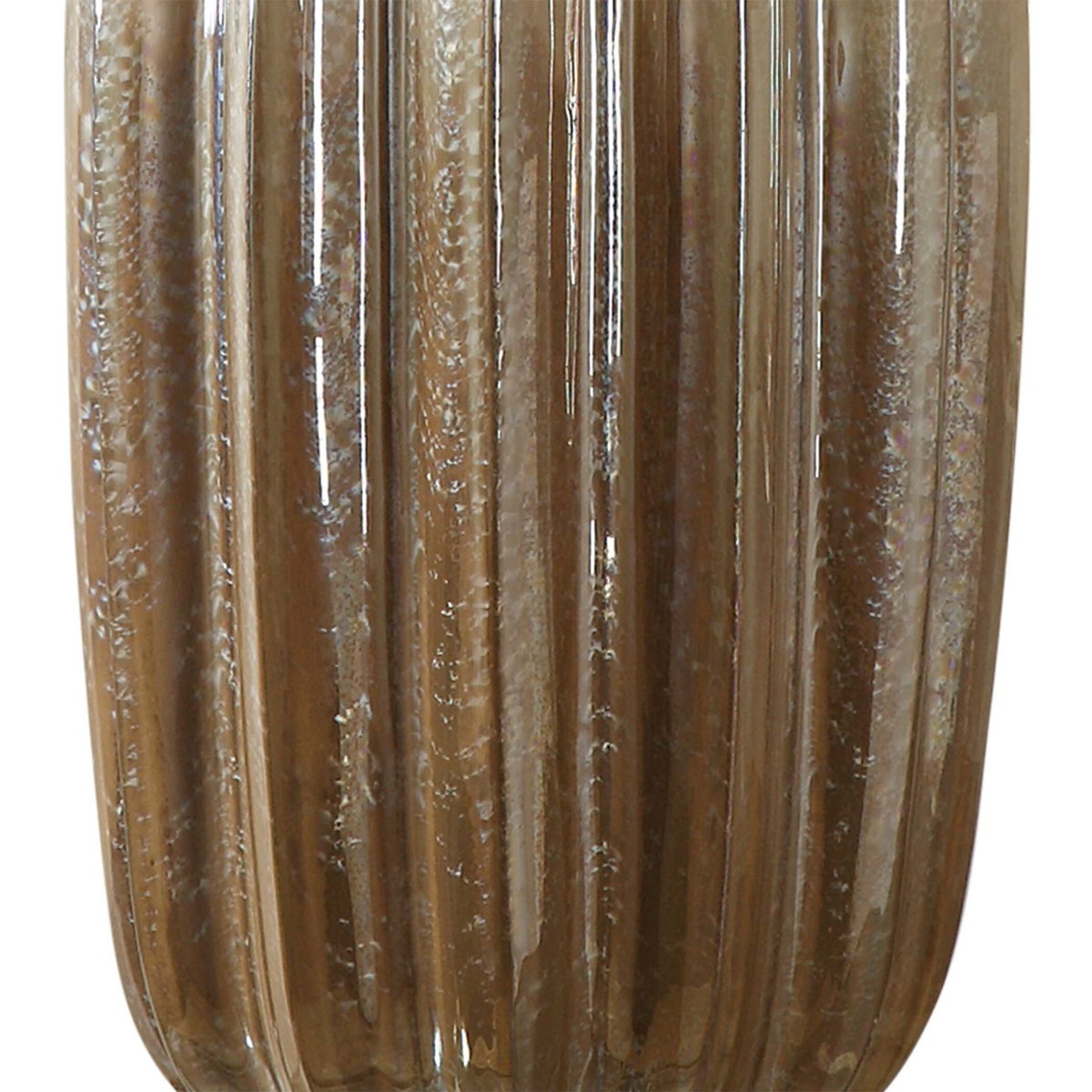 Gistova Gold Table Lamp, by Uttermost, 17" width x 29.75" height x 17" depth View 4