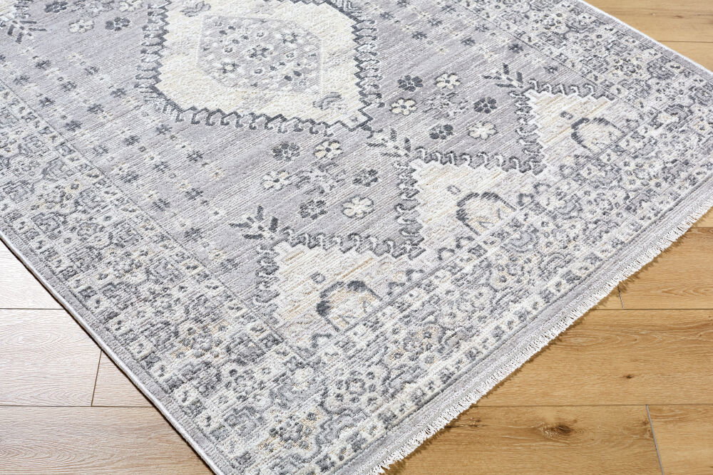 Azhar Machine Woven Rug, by Surya, 1'3.75" length x 1'3.75" width