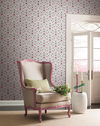 Vintage Blooms Red Wallpaper, by York Wall, 27' length x 2'3" width x 0.02" depth thumbnail 3