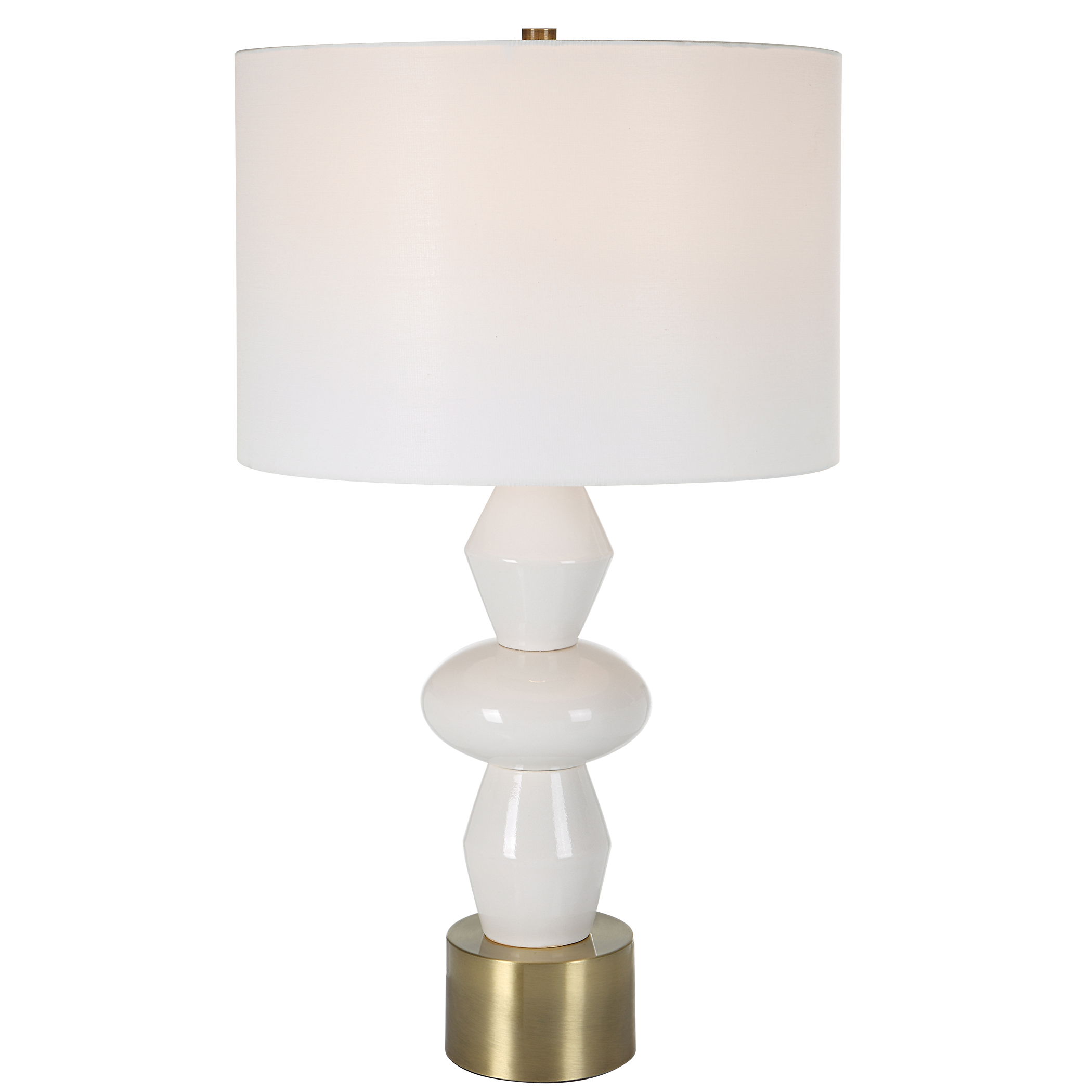 Architect White Table Lamp large image 