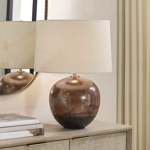 Brownell Rust Brown Table Lamp