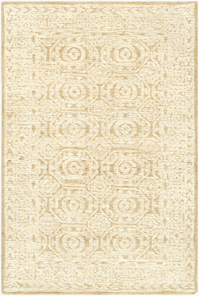 Louvre Handmade Rug, by Surya, 6' length x 4' width