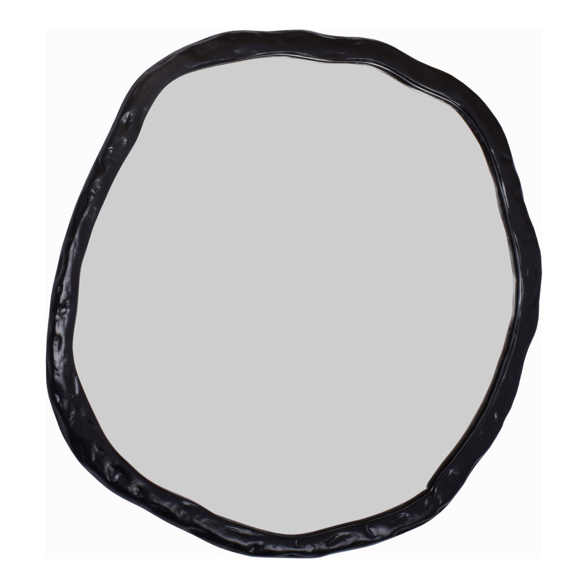 Foundry Large Mirror Black, by Moe's Home, 36.5" width x 36.5" height x 1.5" depth View 2