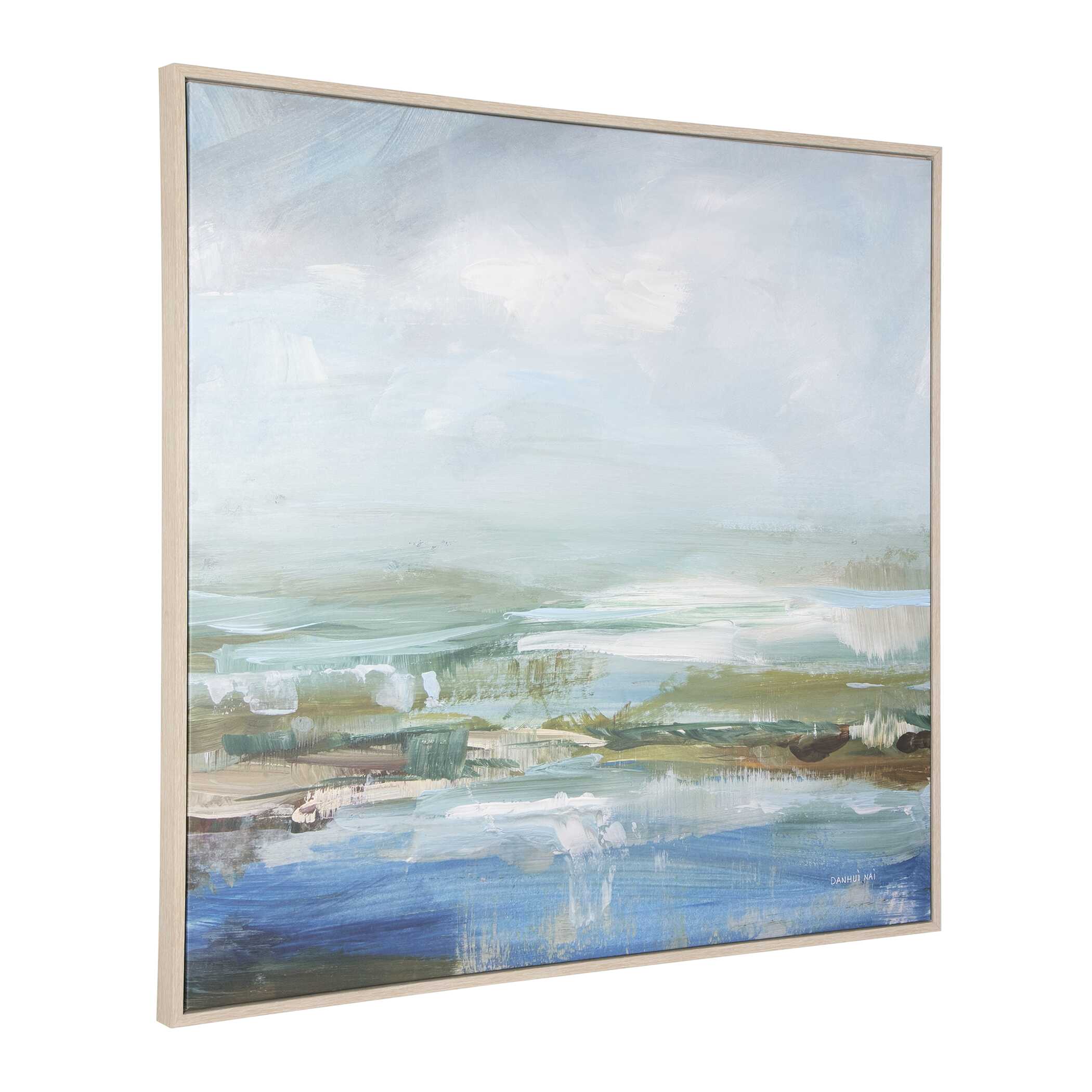 Lush Valley Framed Canvas, Painting by Uttermost, 49.5" width x 49.5" height x 2" depth View 5