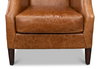Baker Arm Chair, by Sarreid, 3'3" length x 2'6" width x 3'5" height thumbnail 5
