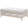 Tapestry Outdoor Coffee Table, by Essentials for Living, 50" width x 17" height x 28" depth thumbnail 2