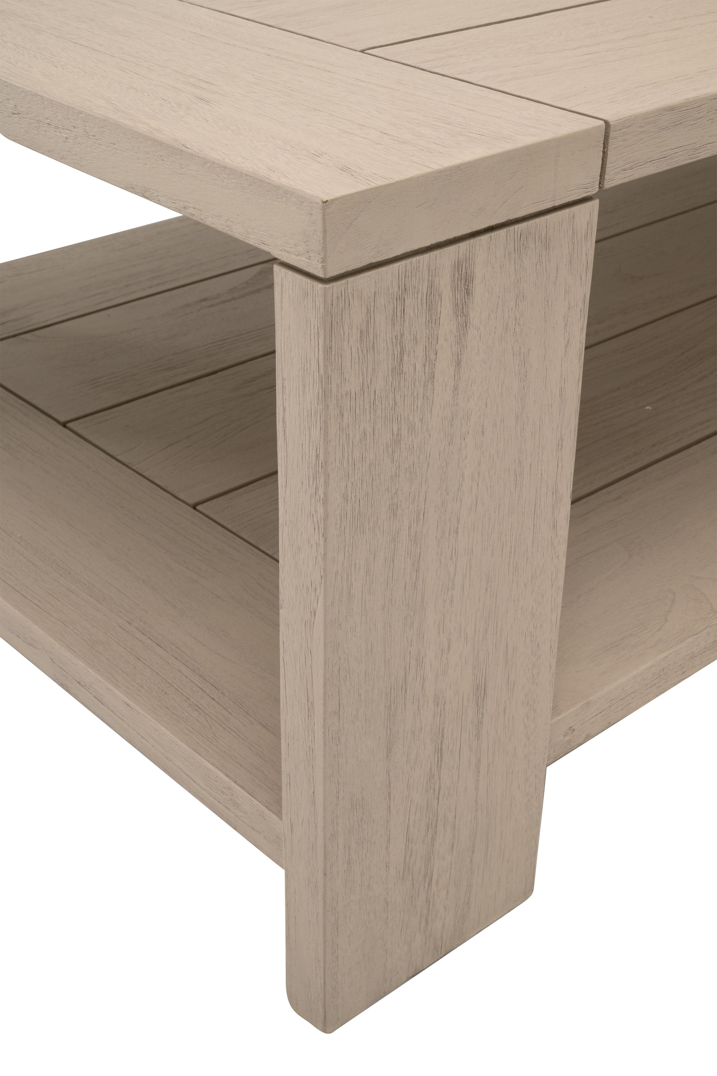 Sur Outdoor Coffee Table, by Essentials for Living, 52" width x 16.75" height x 30.25" depth View 6