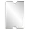 Ticket Gold Vanity Mirror, by Uttermost, 1'11.75" width x 2'11.5" height x 1.12" depth thumbnail 1