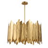 Golden Gate 8 Light Industrial Pendant, Ceiling Light by Uttermost, 28" width x 18" height x 28" diameter thumbnail 9