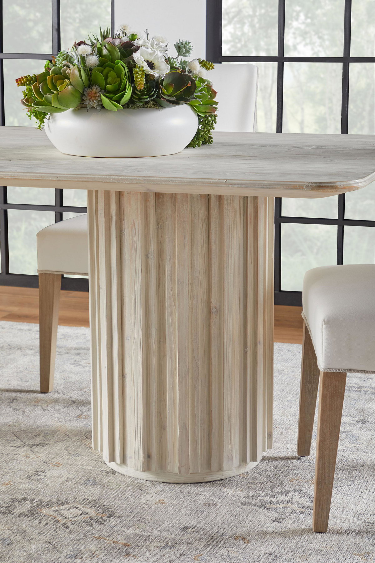 Roma Dining Table, by Essentials for Living, 86.5" width x 30" height x 42" depth View 7