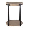 Palisade Natural Round Side Table, Furniture by Uttermost, 19" width x 24" height x 19" depth thumbnail 6