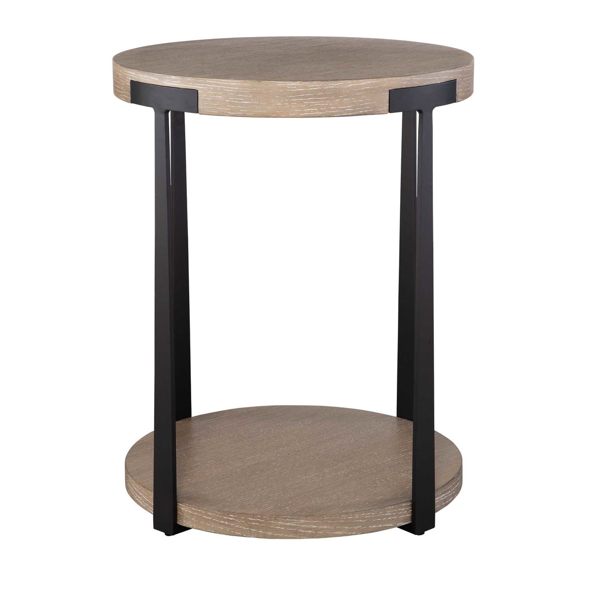 Palisade Natural Round Side Table, Side & End Table by Uttermost, 19" width x 24" height x 19" depth View 6