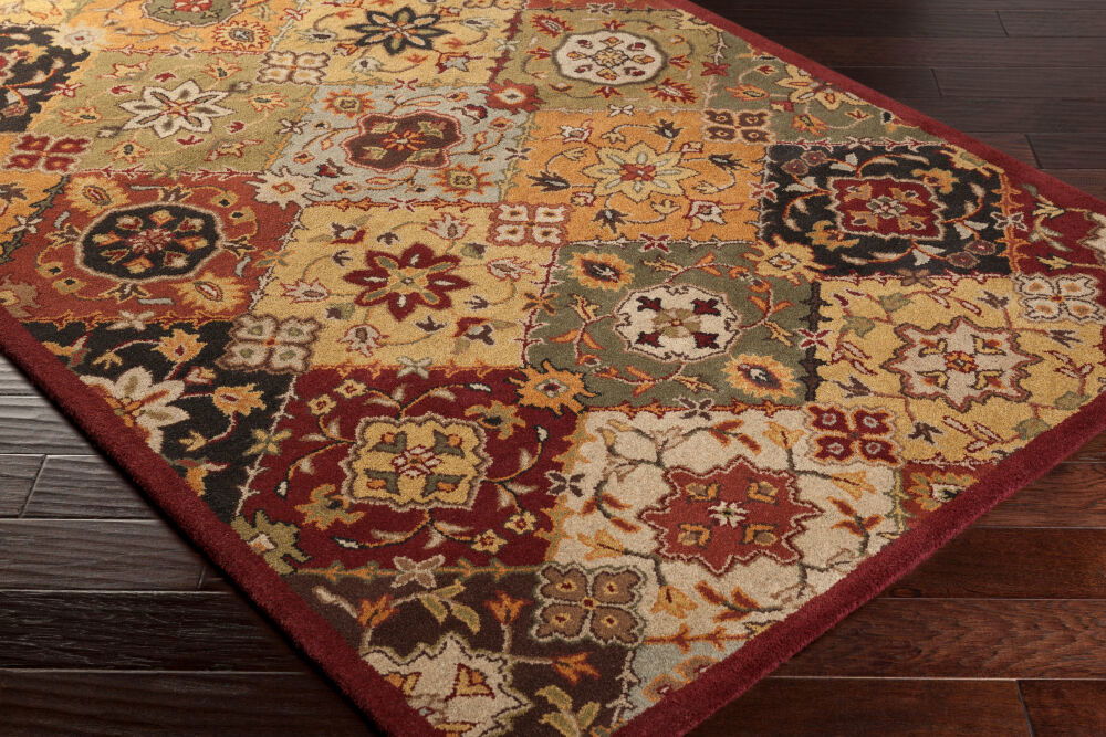 Buckingham Handmade Rug, by Surya, 13' length x 9' width