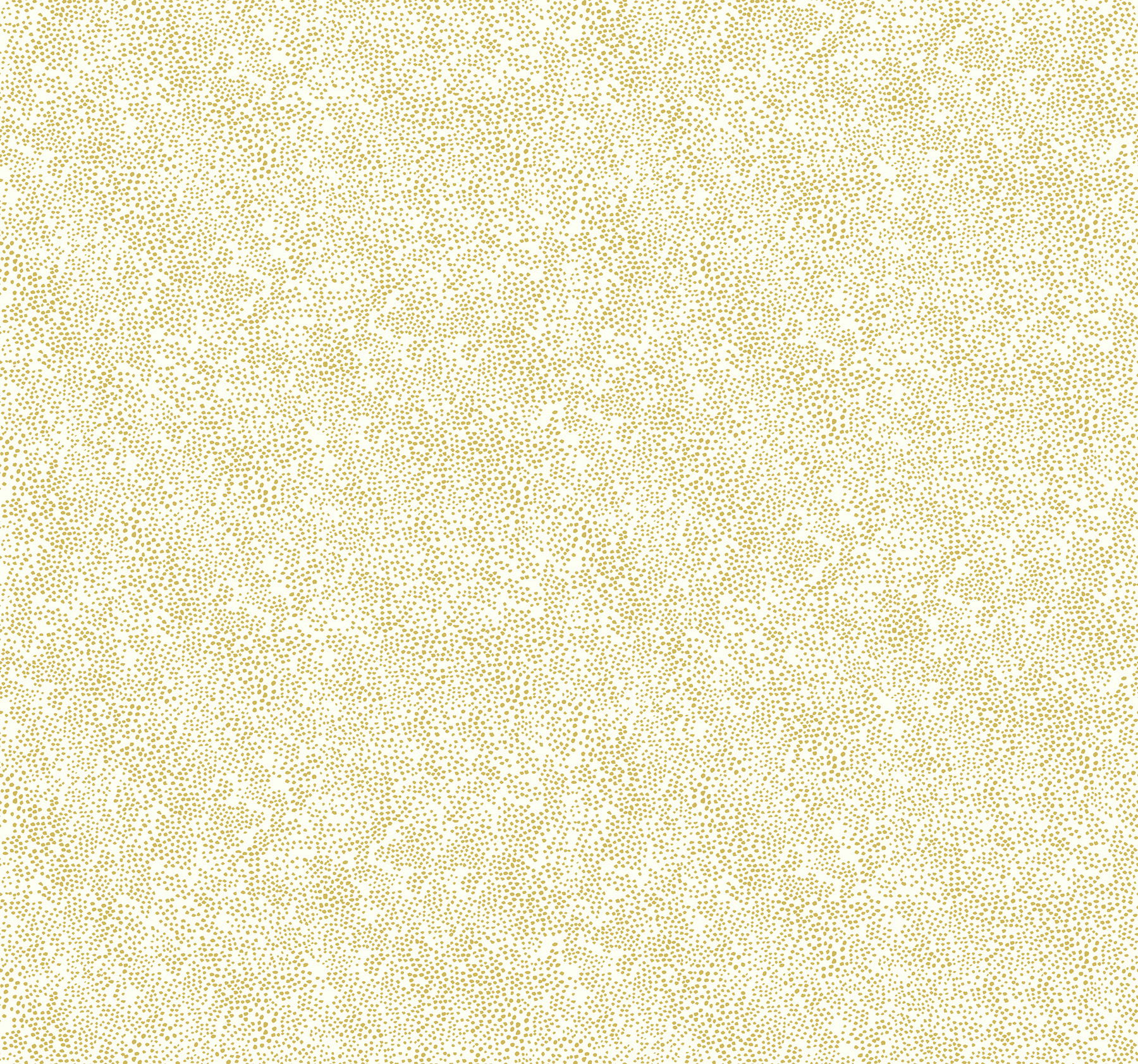 Champagne Dots Gold & White Wallpaper large image 