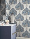 Mystic Forest Blue Wallpaper, by York Wall, 27' length x 2'3" width x 0.02" depth thumbnail 3