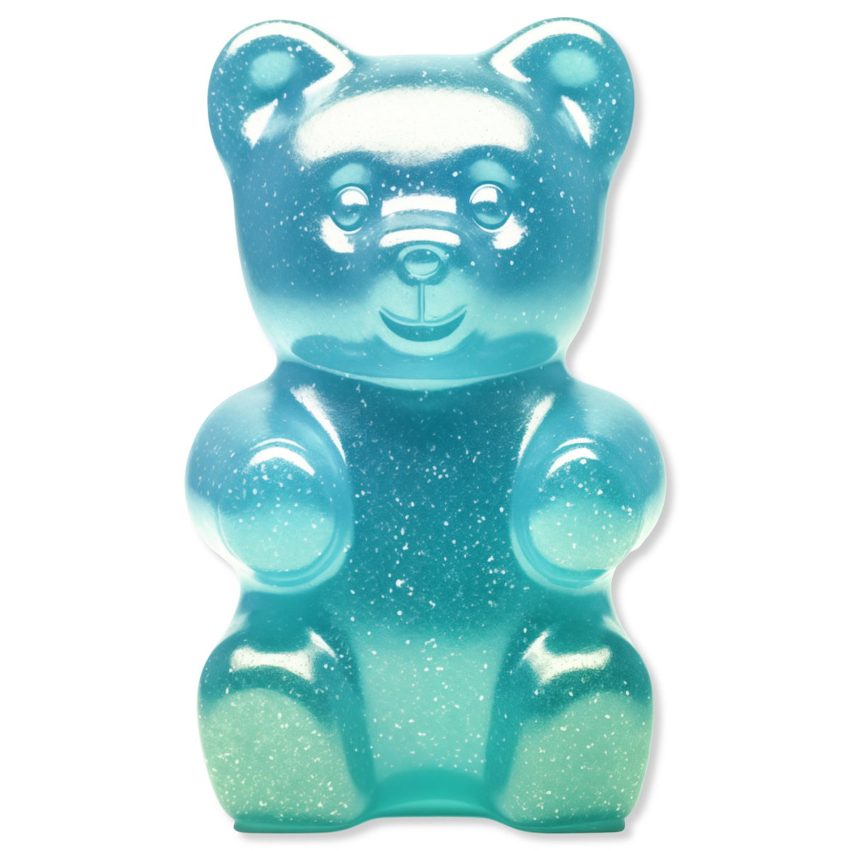 Gummy Bear Turquoise (No Embellishment), Art by Oliver Gal,  15x10 View 3