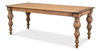 Bixby Dining Table, by Sarreid, 3'1" length x 7' width x 2'7" height thumbnail 1