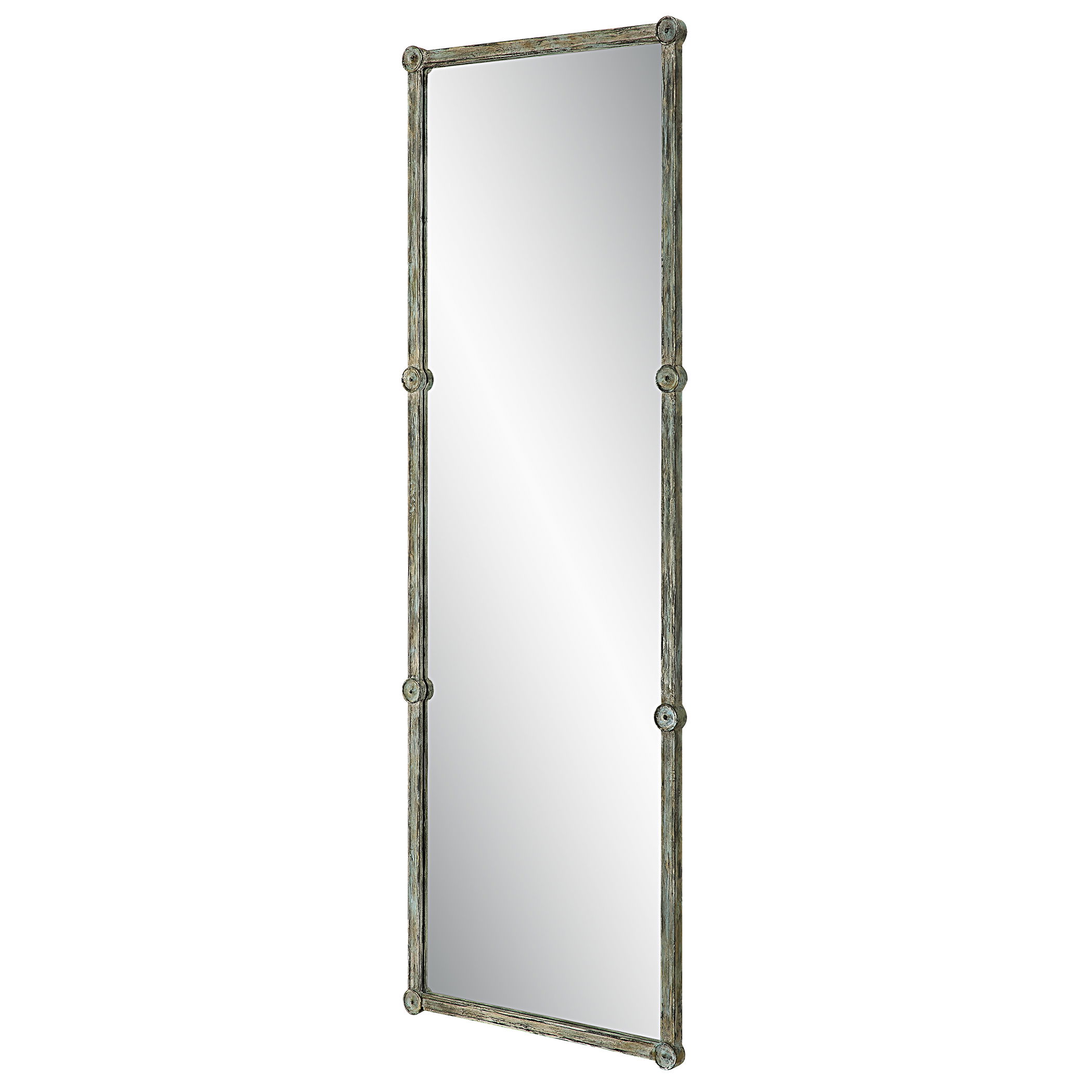 Gattola Gray Wash Dressing Mirror large image 