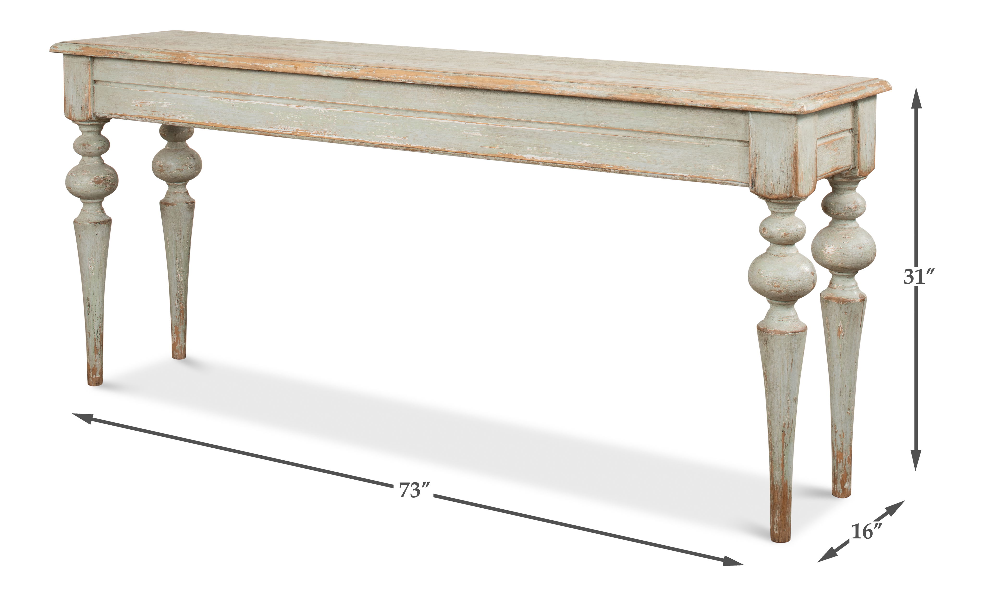 Hudson Console, Sage large image 