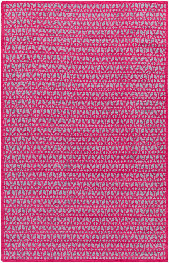 Peace Handmade Rug large image 
