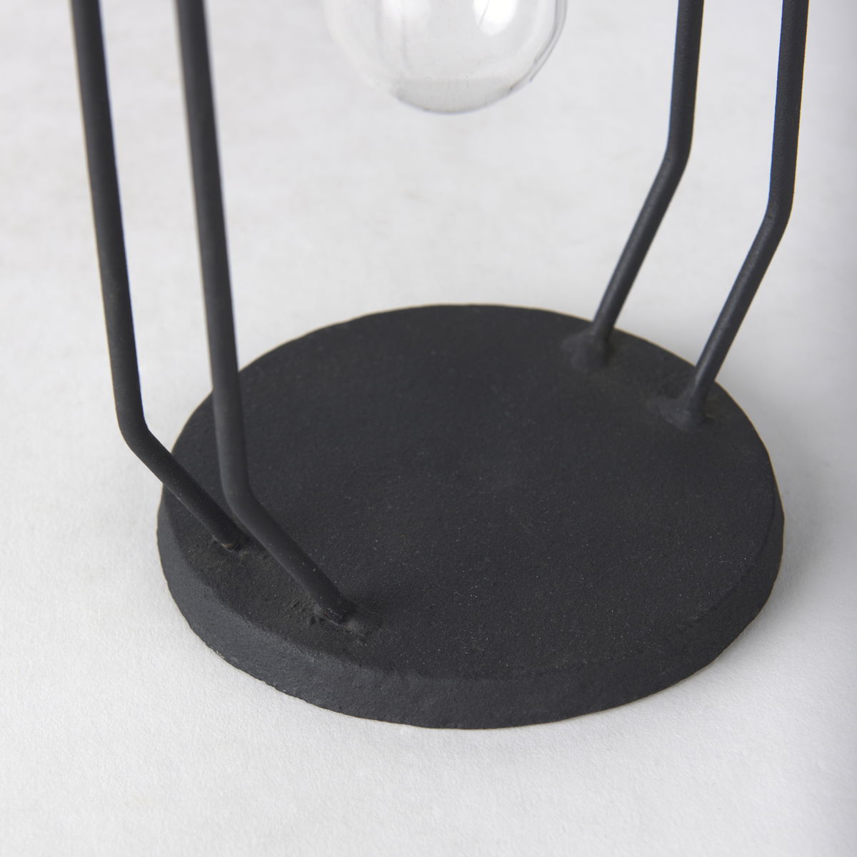 Aria 4.5L x 3.9W x 11.0H Metal and Glass Holder Object, Decorative Object by Mercana, 4.72" length x 3.94" width x 11.02" height View 11