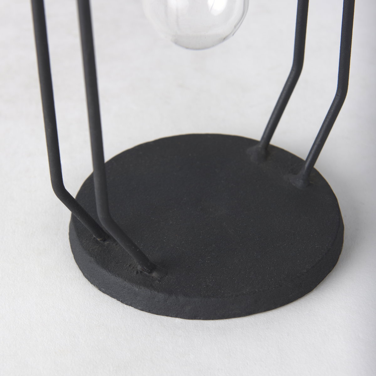 Aria 4.5L x 3.9W x 11.0H Metal and Glass Holder Object, Decorative Object by Mercana, 4.72" length x 3.94" width x 11.02" height View 11