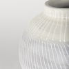 Blume 12.5H Off-White with Gray Textured Vase thumbnail 6