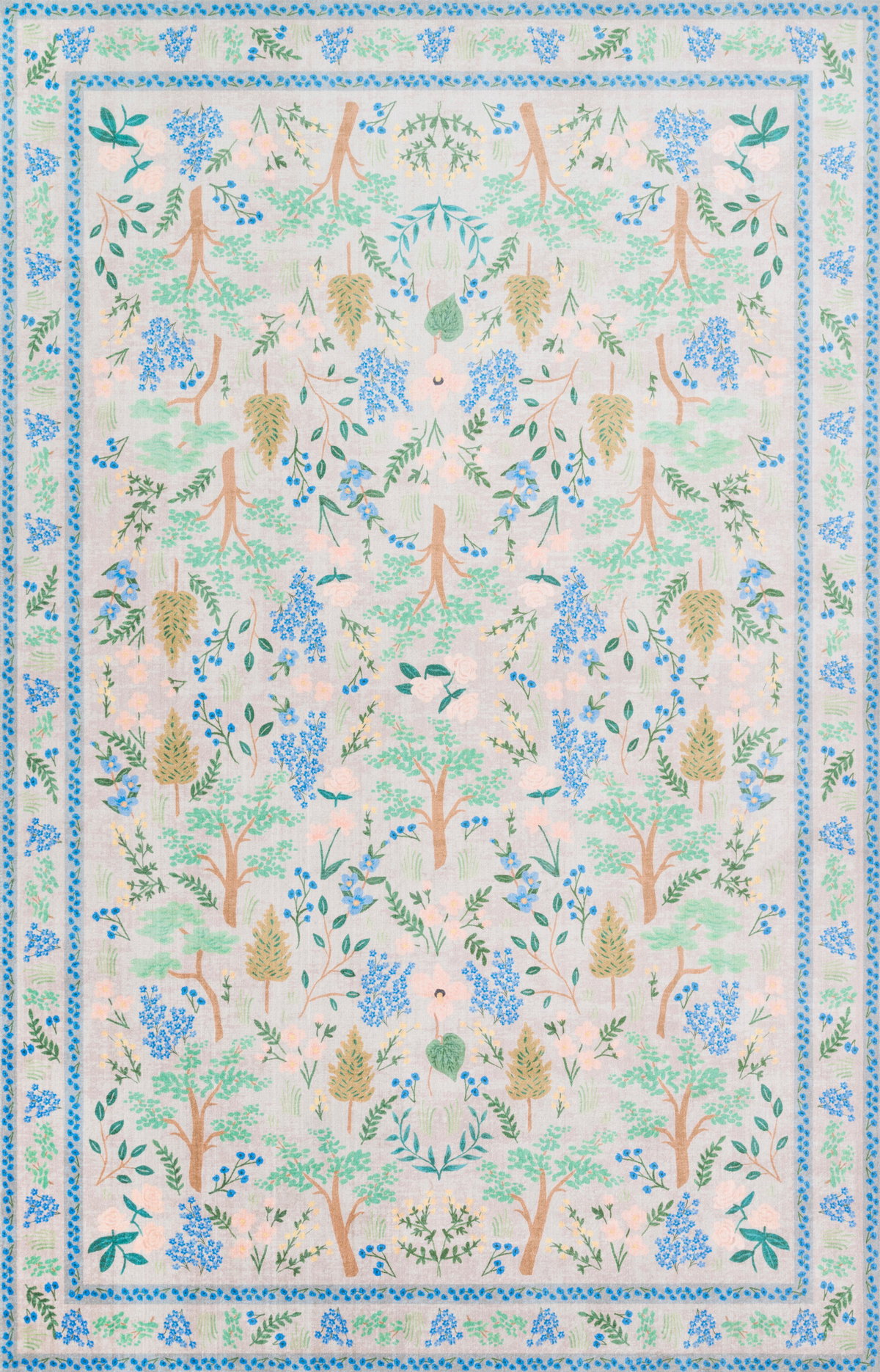Rifle Paper Co. x Loloi Jardin Rug, 2'3" length x 3'9" width