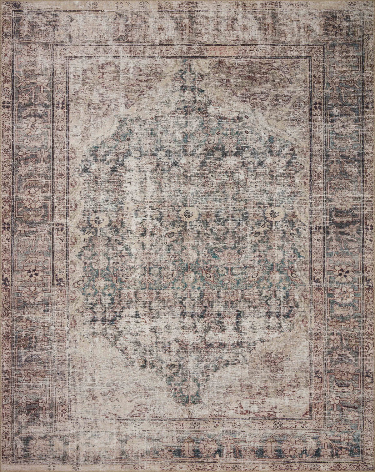 Amber Lewis x Loloi Georgie Rug, 2' length x 5' width View 1