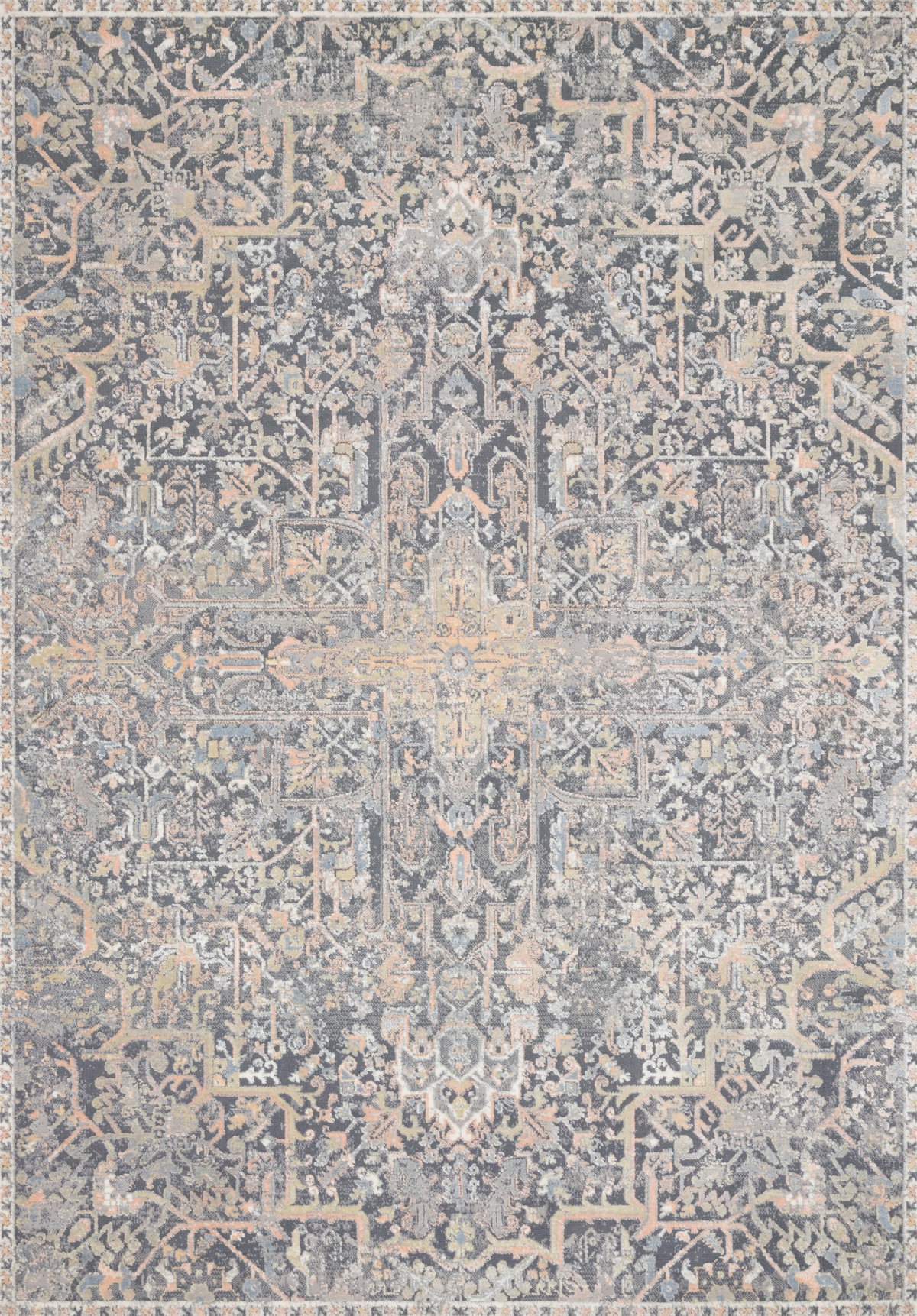 Loloi II Lucia Rug, 1'6" length x 1'6" width View 1