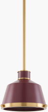 Valente Pendant, by Surya, 7" length x 7" width x 6" height thumbnail