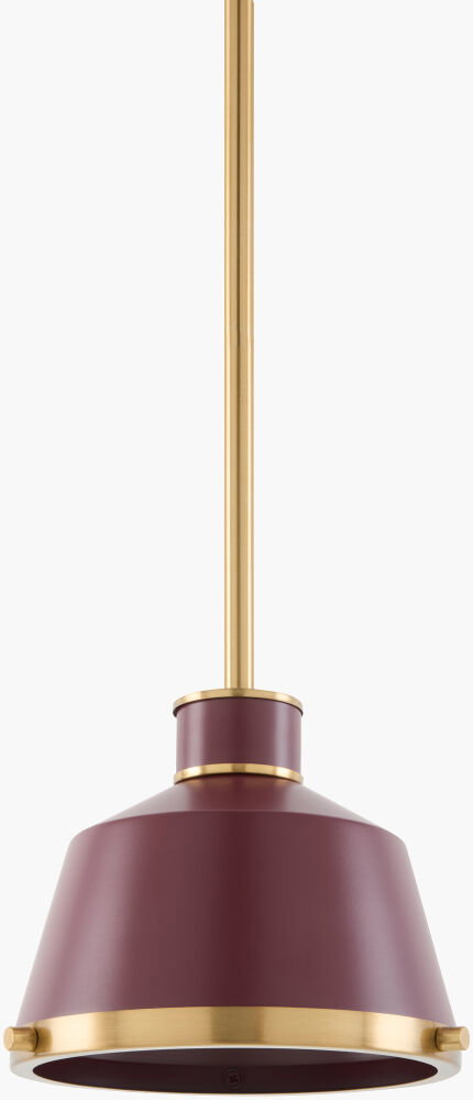 Valente Pendant, by Surya, 7" length x 7" width x 6" height