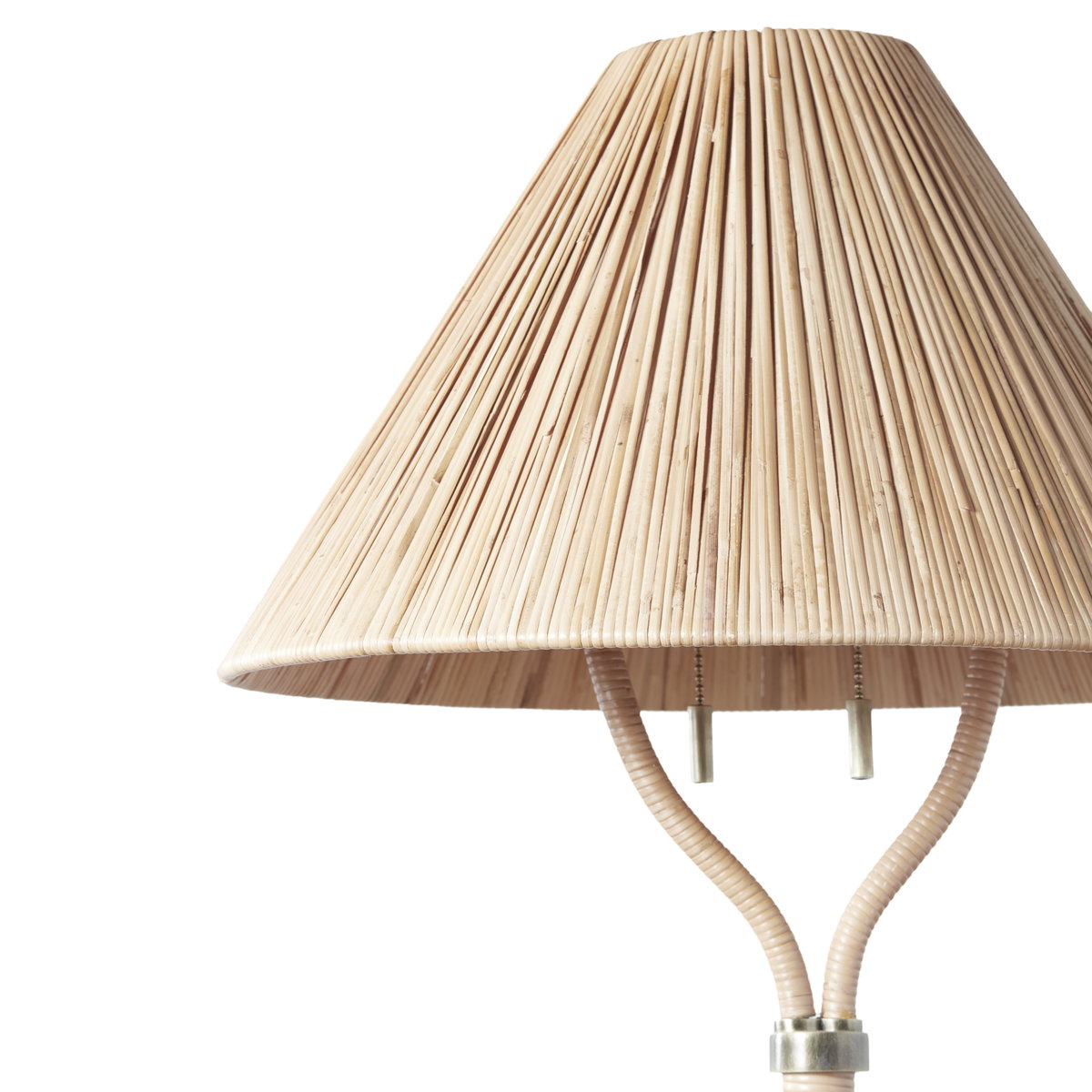 Delphine Table Lamp, by Woven, 31" height x 16.5" diameter View 2