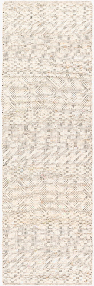 Santa Barbara Handmade Rug, by Surya, 8' length x 2'6" width