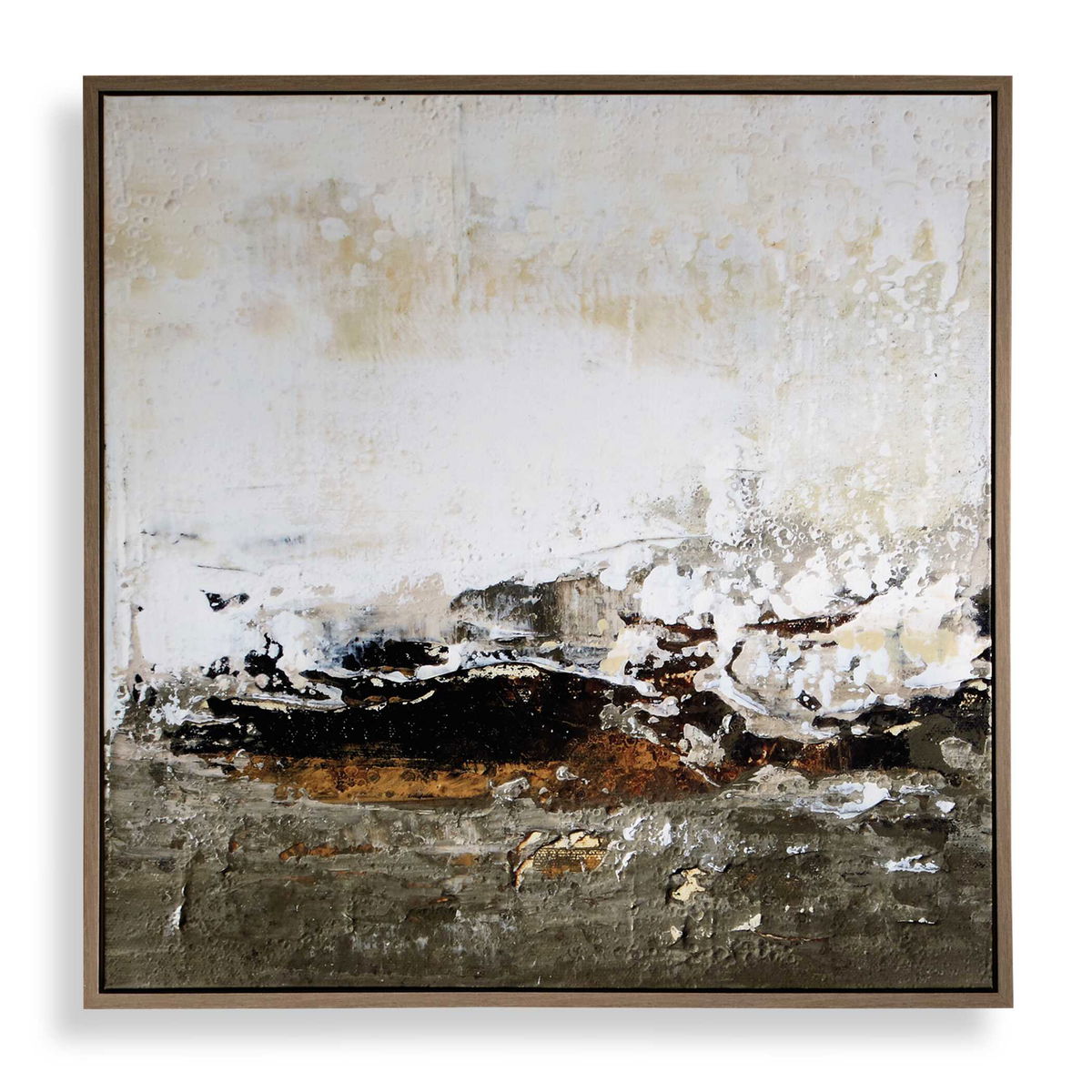 The Other Side Framed Abstract Art, by Uttermost, 37.5" width x 37.5" height x 2" depth View 1