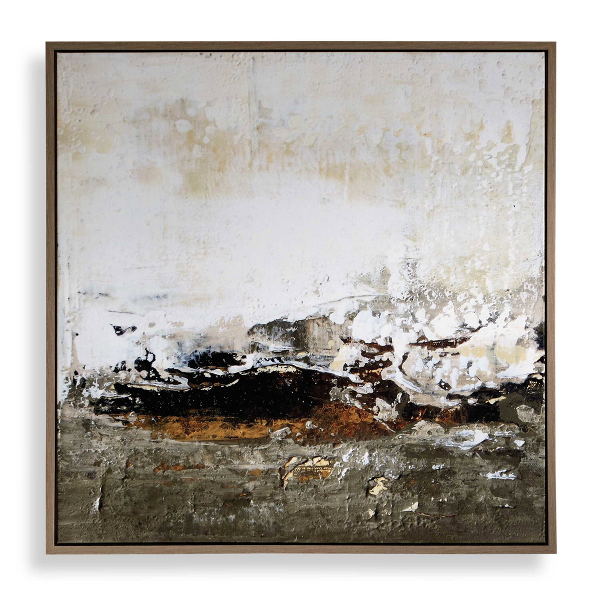 The Other Side Framed Abstract Art, by Uttermost, 37.5" width x 37.5" height x 2" depth View 1