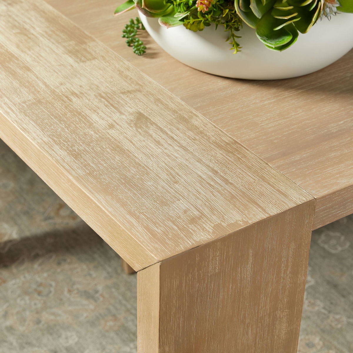 Tropea Extension Dining Table, by Essentials for Living, 82" width x 30" height x 42" depth View 15