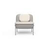 Inou Elements Lounge Chair, Outdoor Furniture by Crescent Garden, 2'1.3" width x 1'4.4" height x 2'3.8" depth thumbnail 1